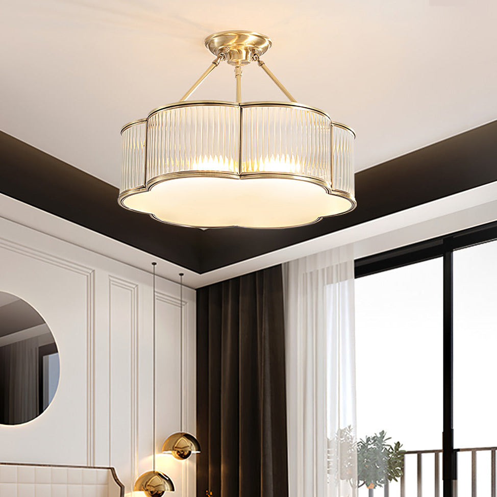VANDERBILT HERITAGE BRASS CHANDELIER