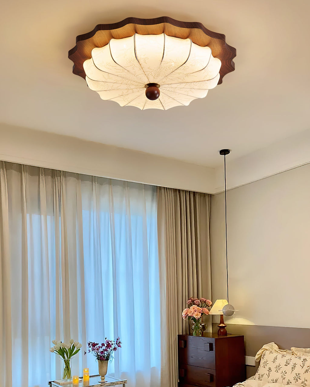 WINTHROP FROSTED GLASS BOWL LIGHT