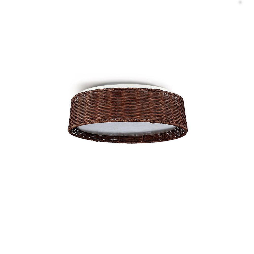 RIVERTON MOSS GREEN DRUM LIGHTING FIXTURE
