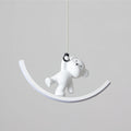 WINTERBOURNE POLISHED RESIN BEAR PENDANT LIGHT