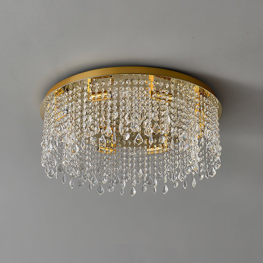 RAVENHURST CRYSTAL DRUM LIGHT FIXTURE