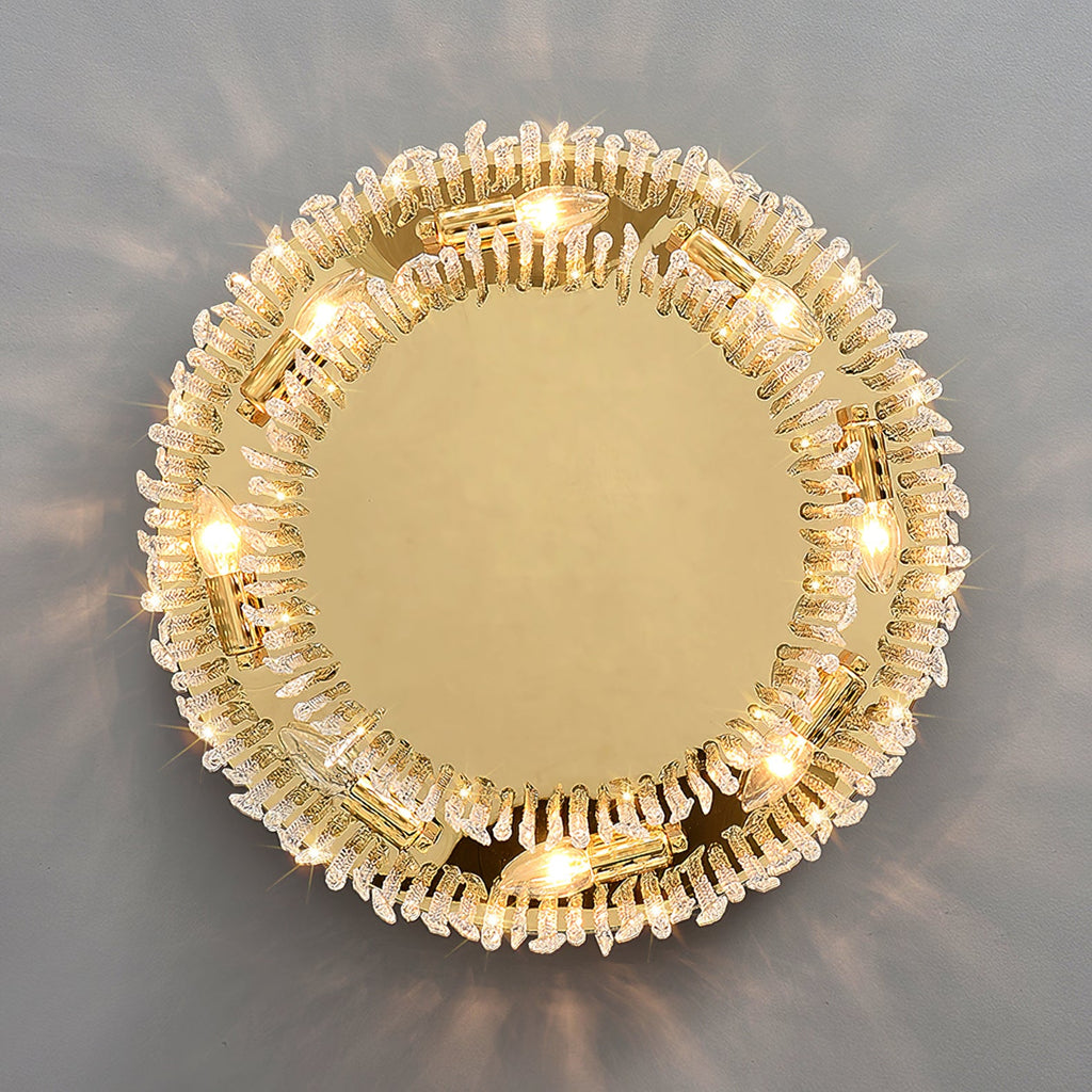 RAVENHURST CRYSTAL DRUM LIGHT FIXTURE