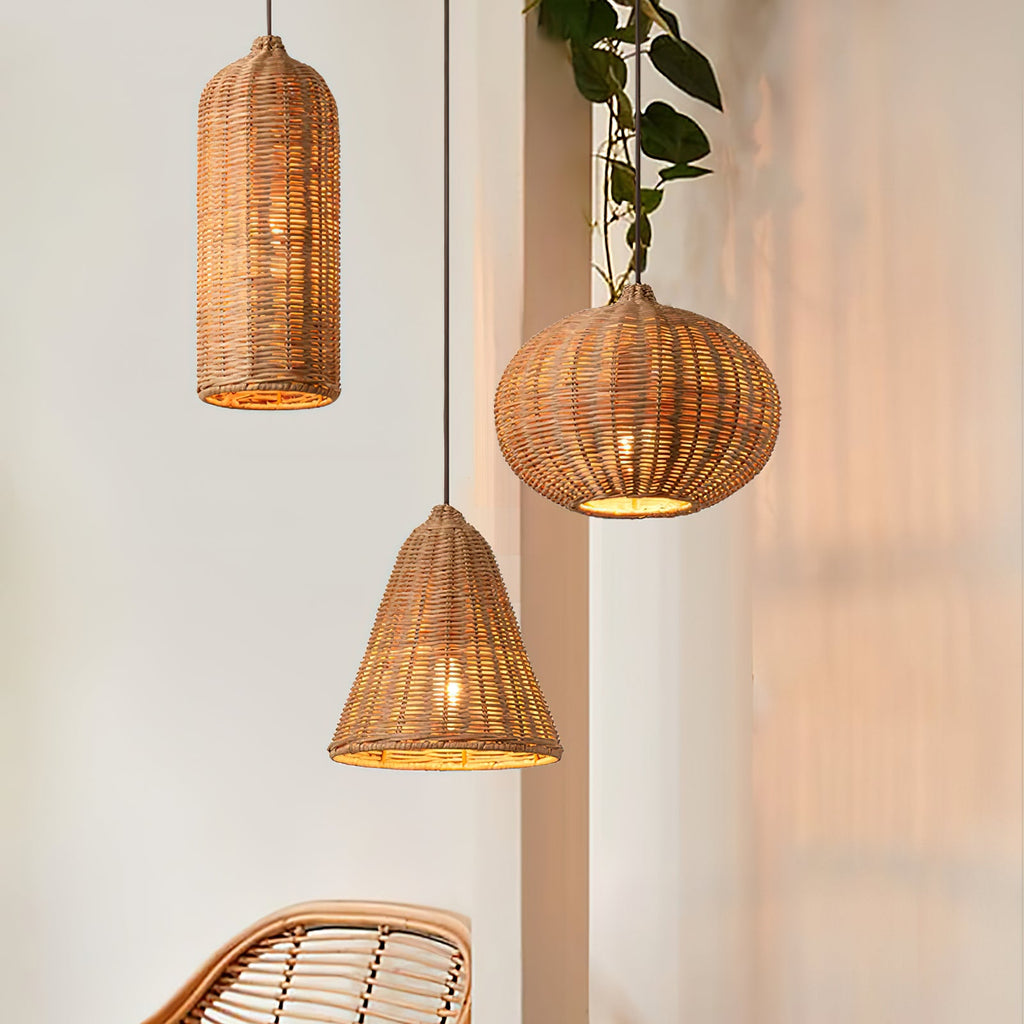 WINTHROP GLAZED CERAMIC HANGING LANTERN