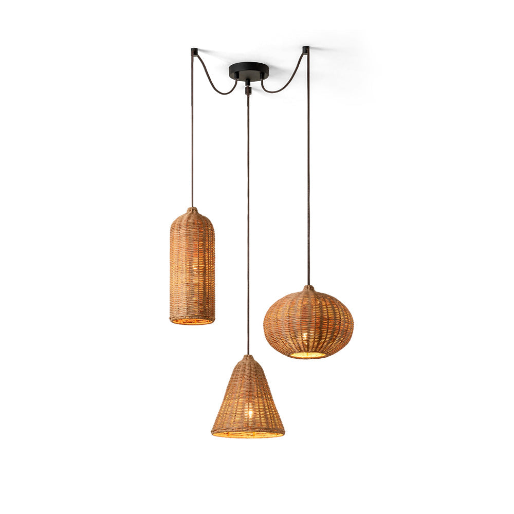WINTHROP GLAZED CERAMIC HANGING LANTERN