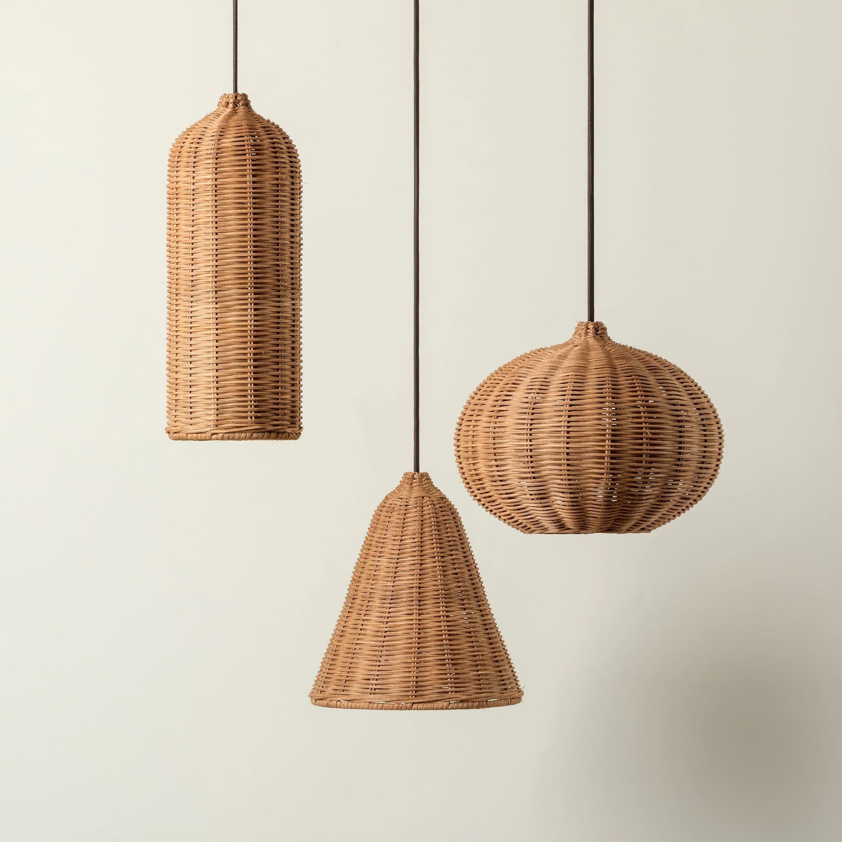WINTHROP GLAZED CERAMIC HANGING LANTERN