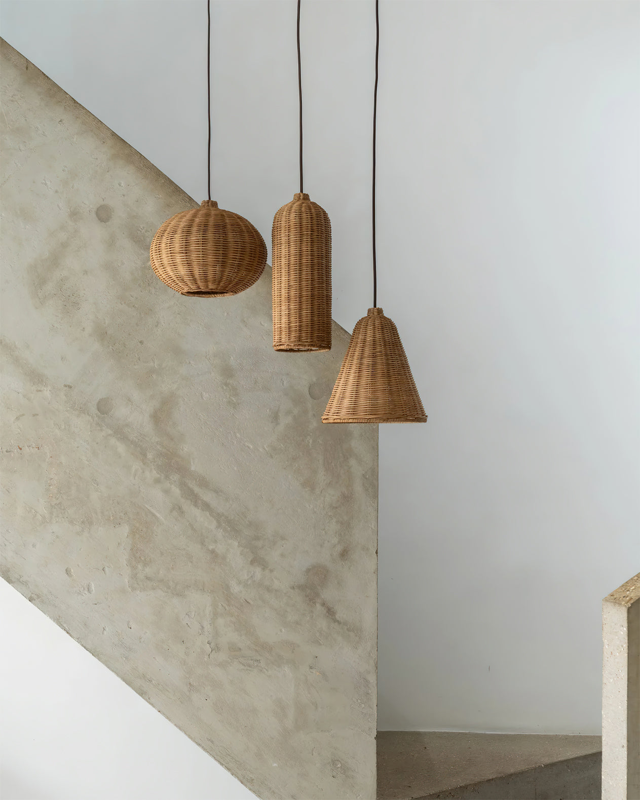 WINTHROP GLAZED CERAMIC HANGING LANTERN