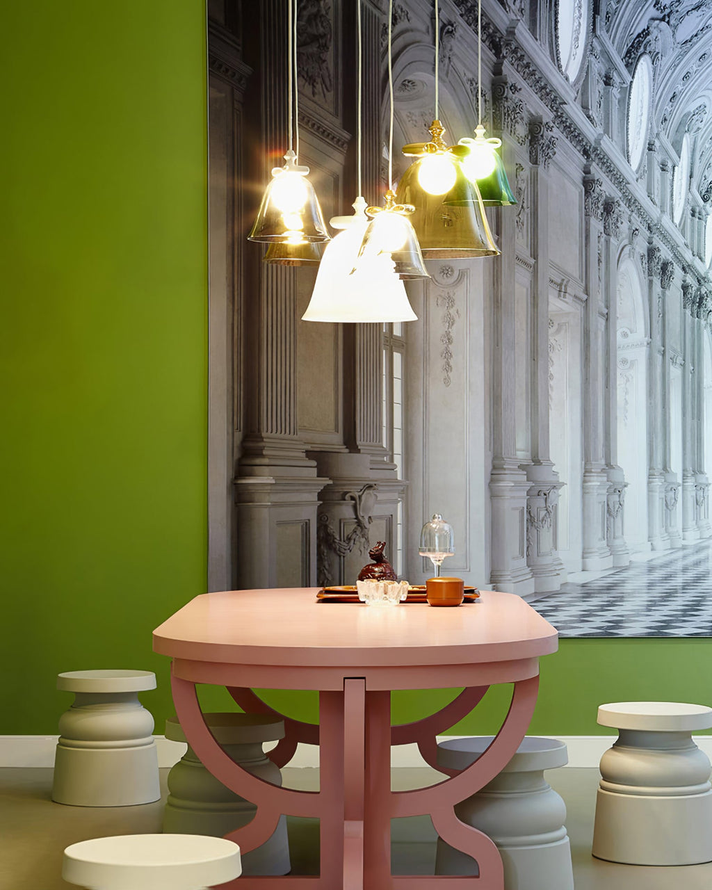 WINTHROP BELL-SHAPED HANGING LANTERN