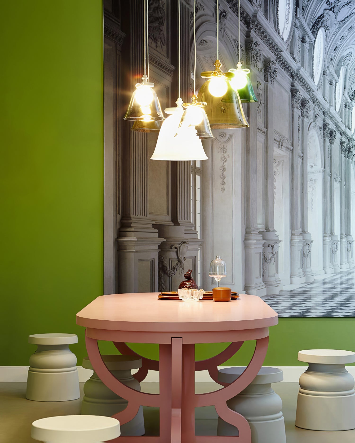 WINTHROP BELL-SHAPED HANGING LANTERN