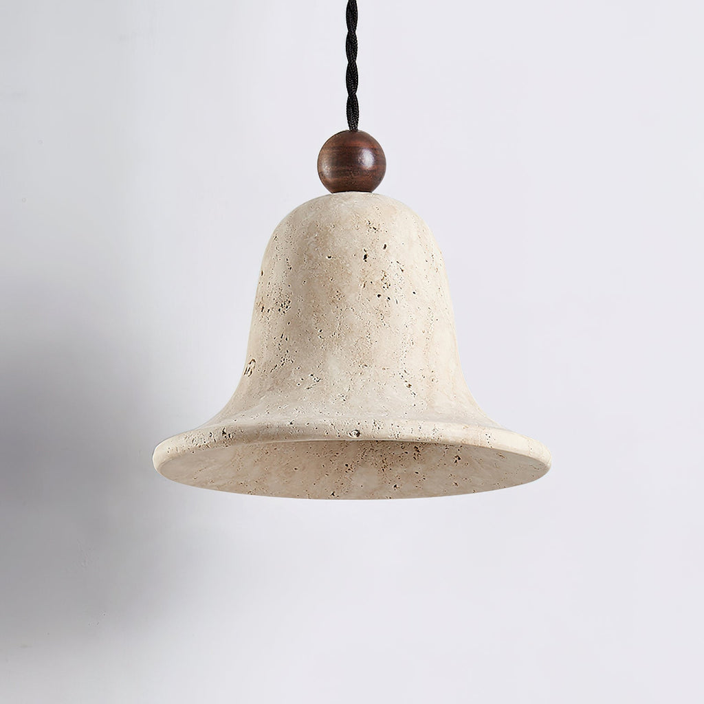 WINTERBOURNE TRAVERTINE DRUM PENDANT