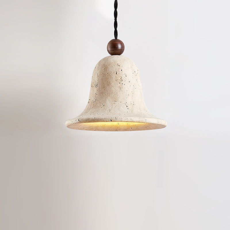 WINTERBOURNE TRAVERTINE DRUM PENDANT