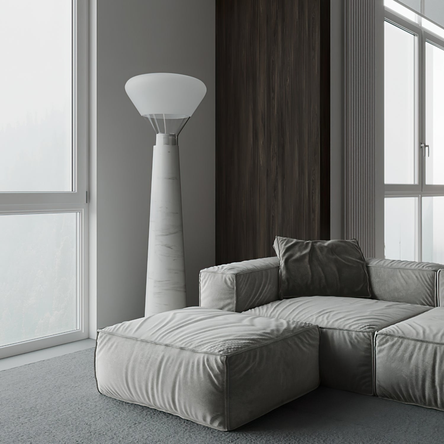 WINDSOR CRYSTAL COLUMN LAMP