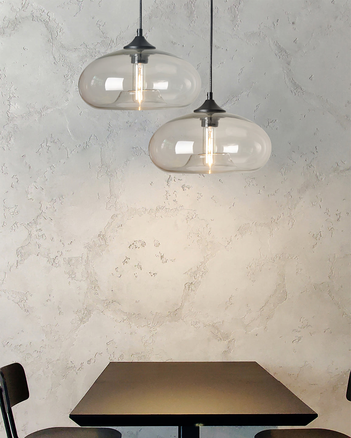 WINTHROP CRYSTAL TEARDROP LANTERN