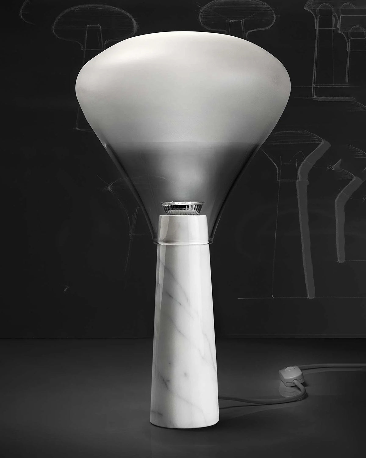 BELLA MARBLE FLOOR LAMP