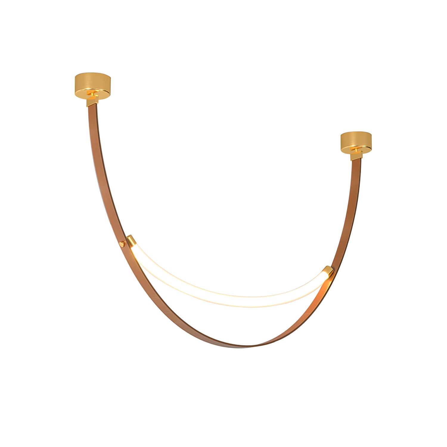 WINTHROP LEATHER HANGING LANTERN