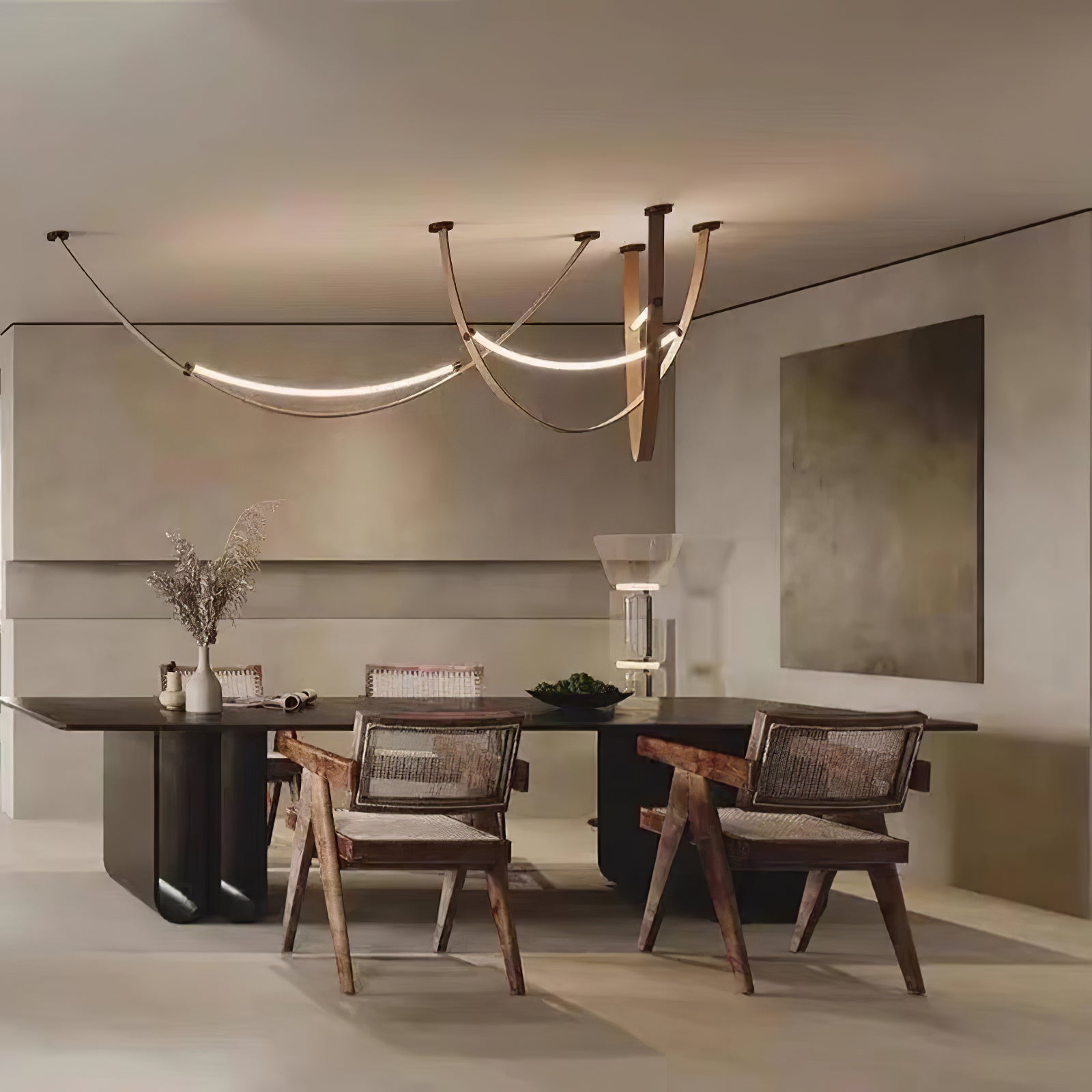 WINTHROP LEATHER HANGING LANTERN