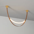 WINTHROP LEATHER HANGING LANTERN