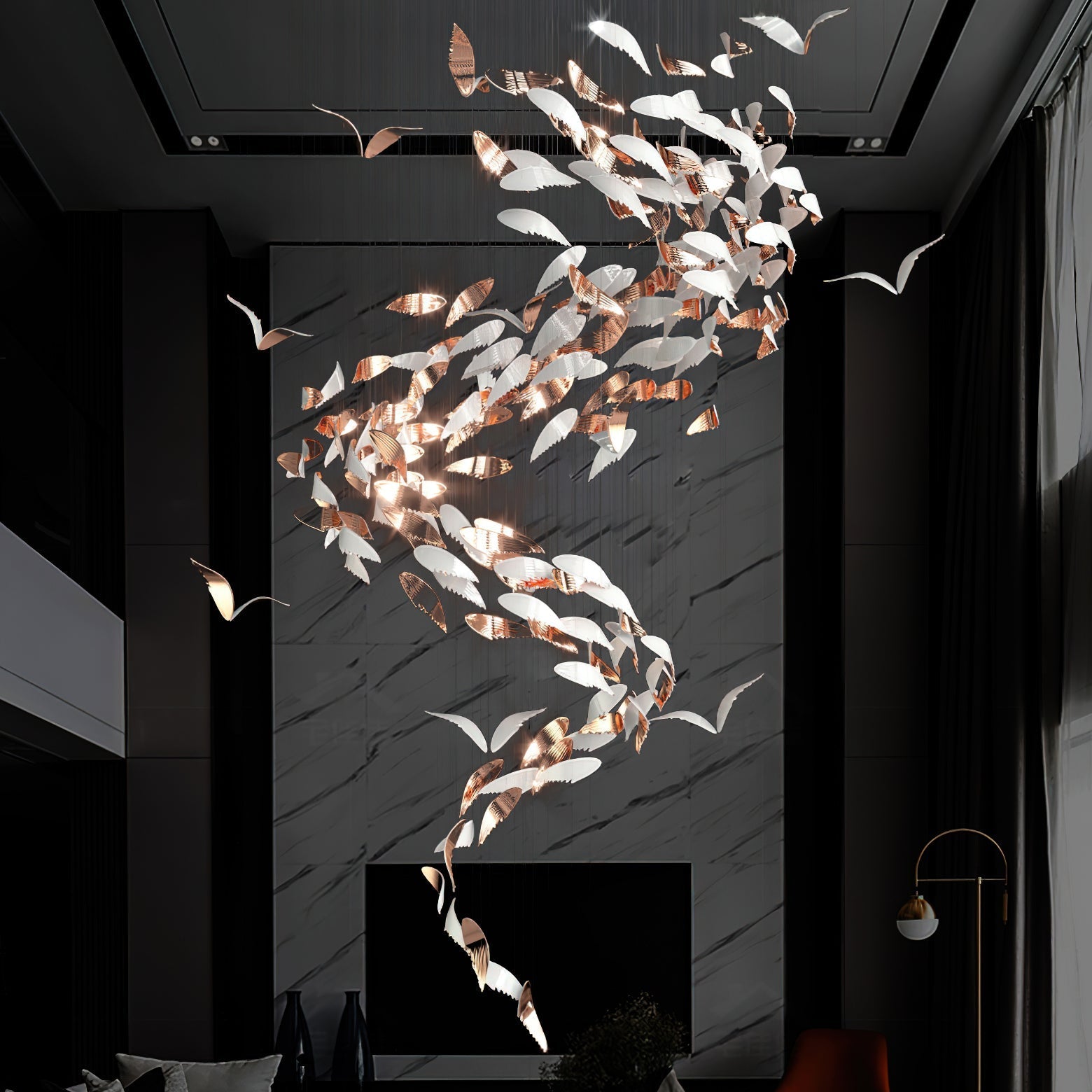 FALMOUTH AURORA CEILING LIGHT