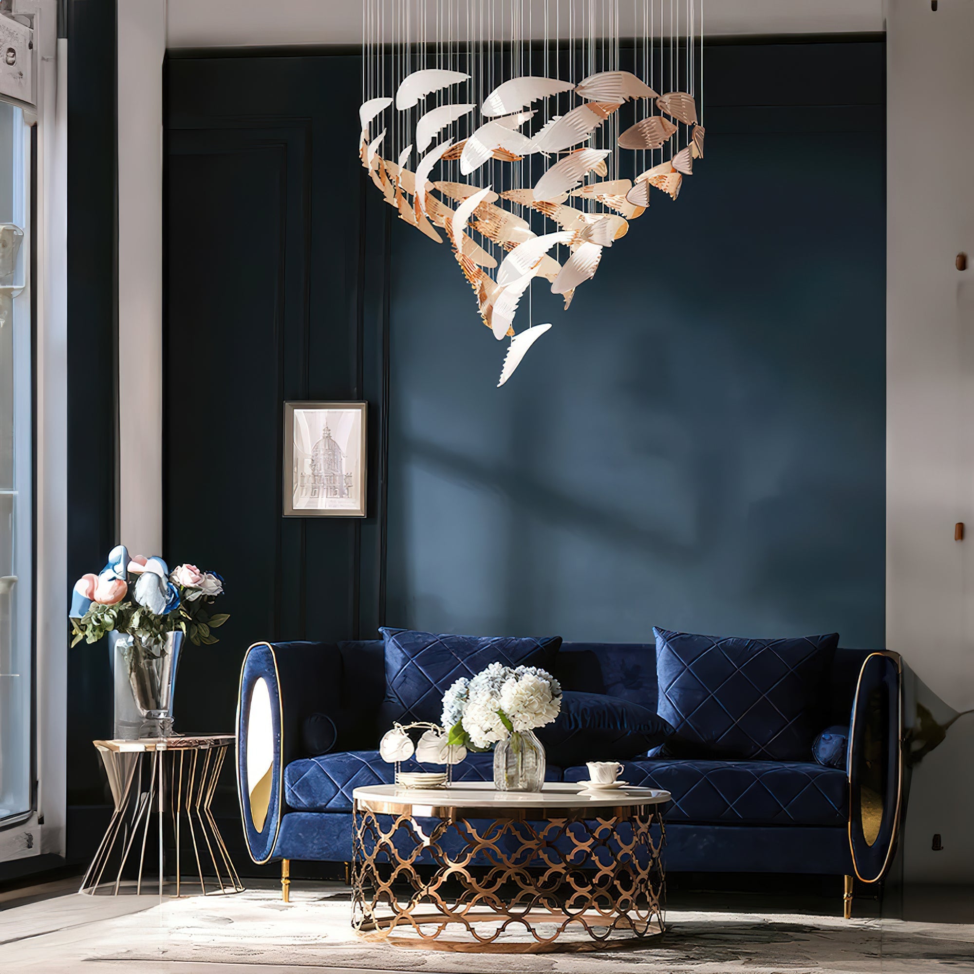 FALMOUTH AURORA CEILING LIGHT