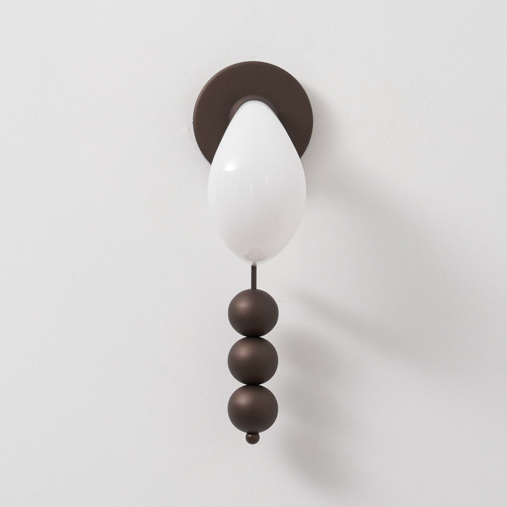 FENWICK CURVED GLASS WALL SCONCE
