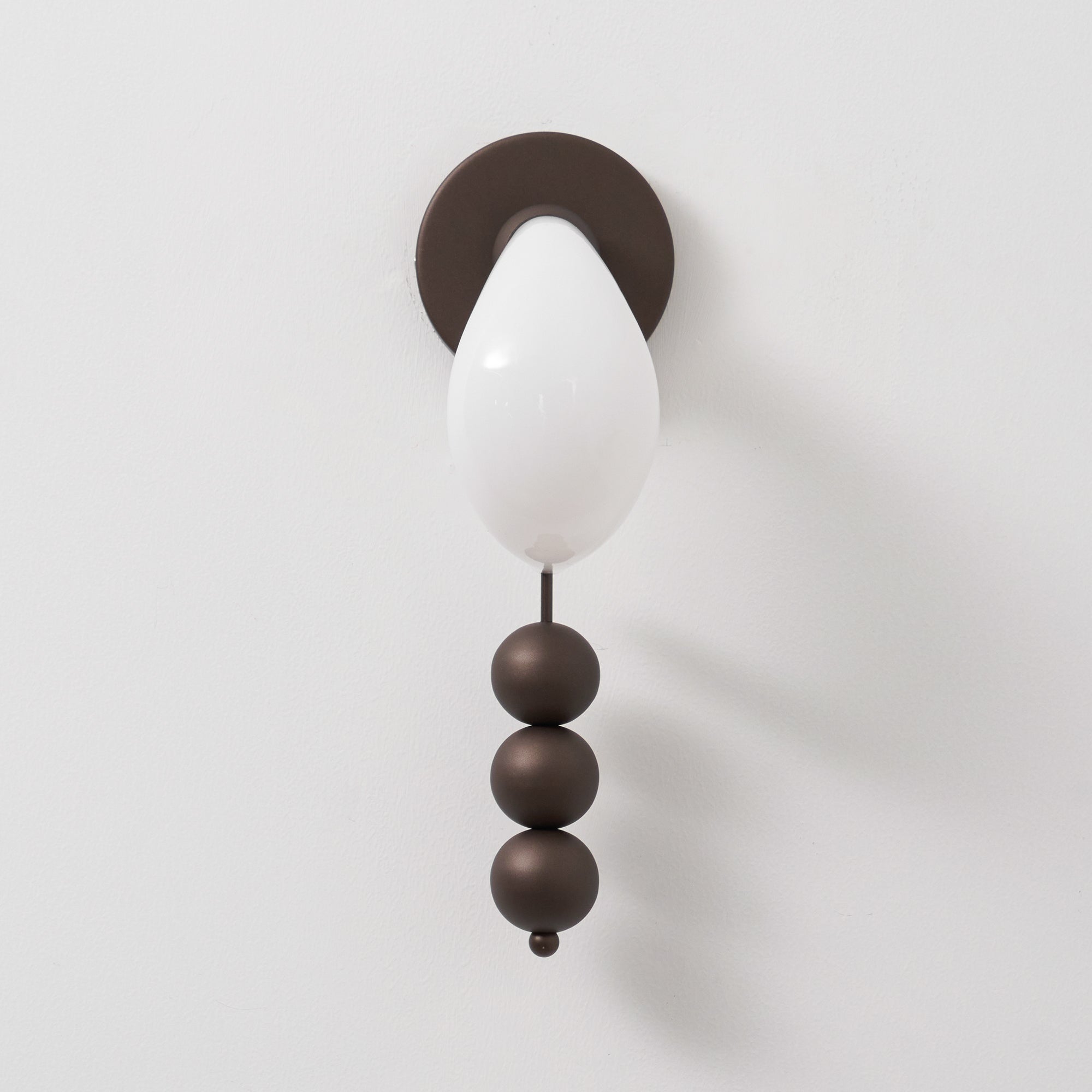 FENWICK CURVED GLASS WALL SCONCE