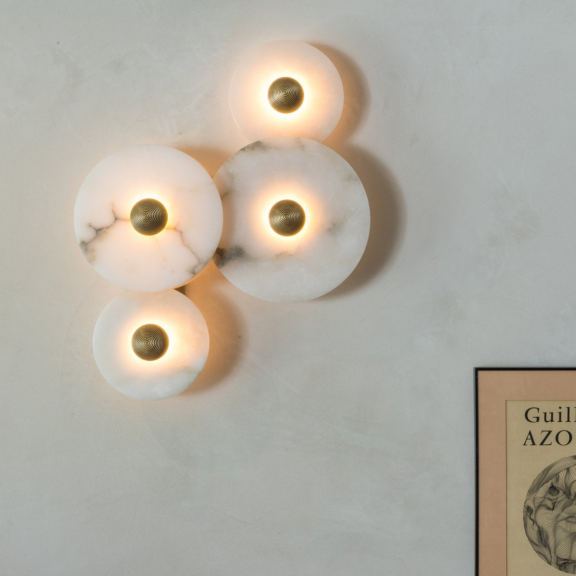 RAVENSCROFT IVORY ILLUMINATED WALL SCONCE