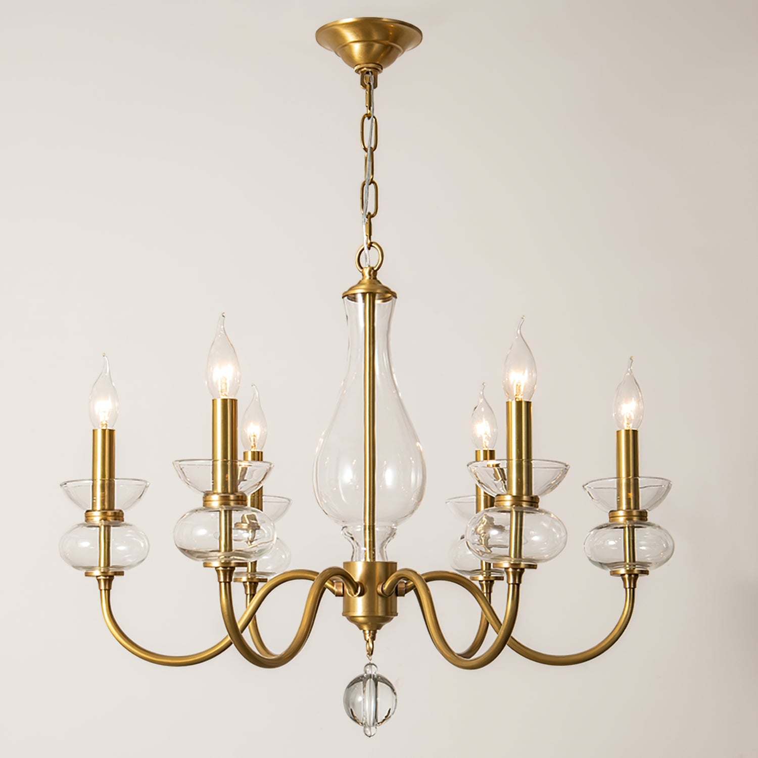 Whitmore Crystal Cascade Chandelier