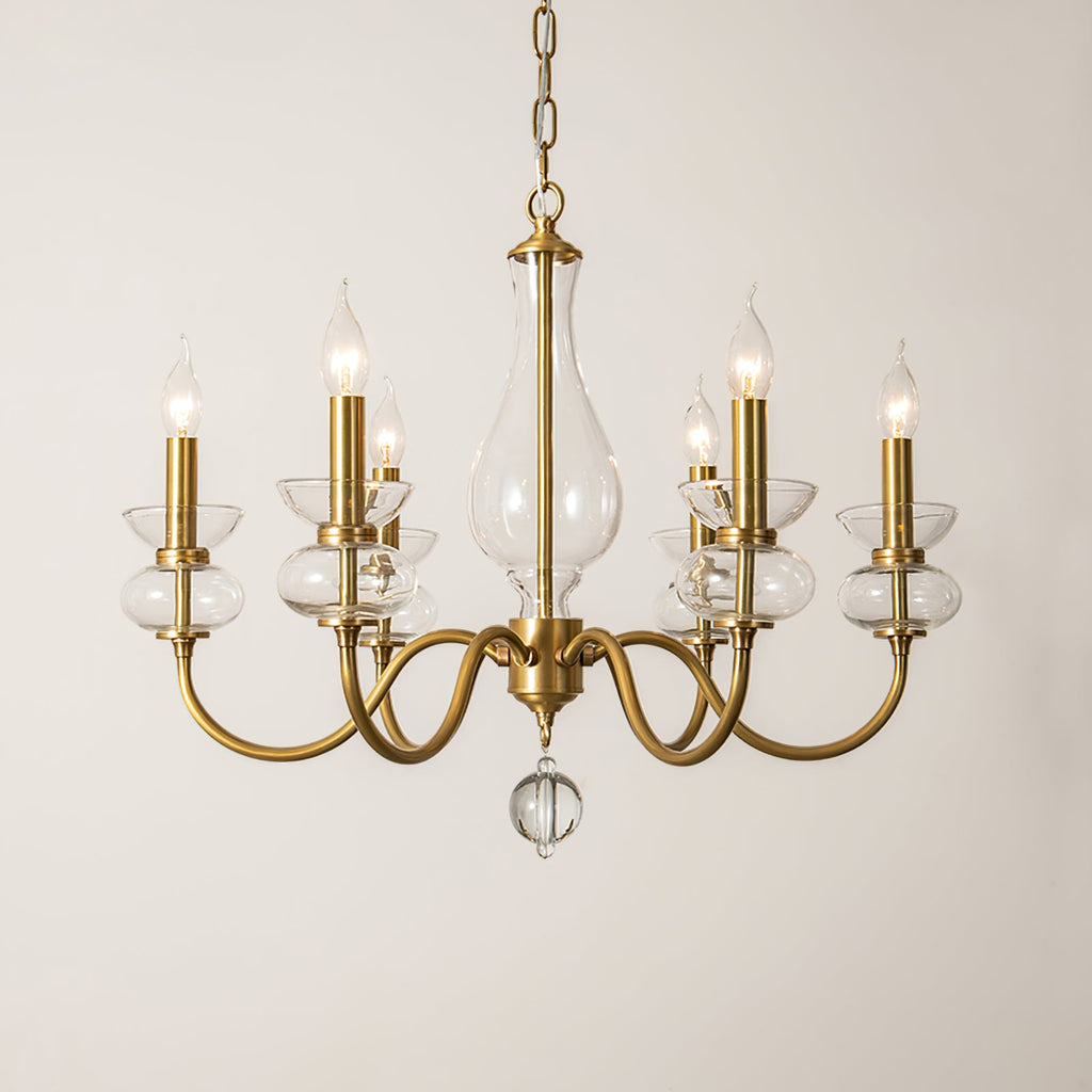Whitmore Crystal Cascade Chandelier