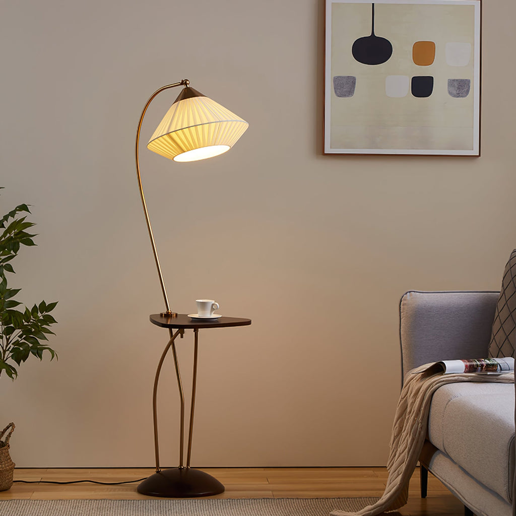 RAVENHURST TAPERED SHADE FLOOR LIGHT