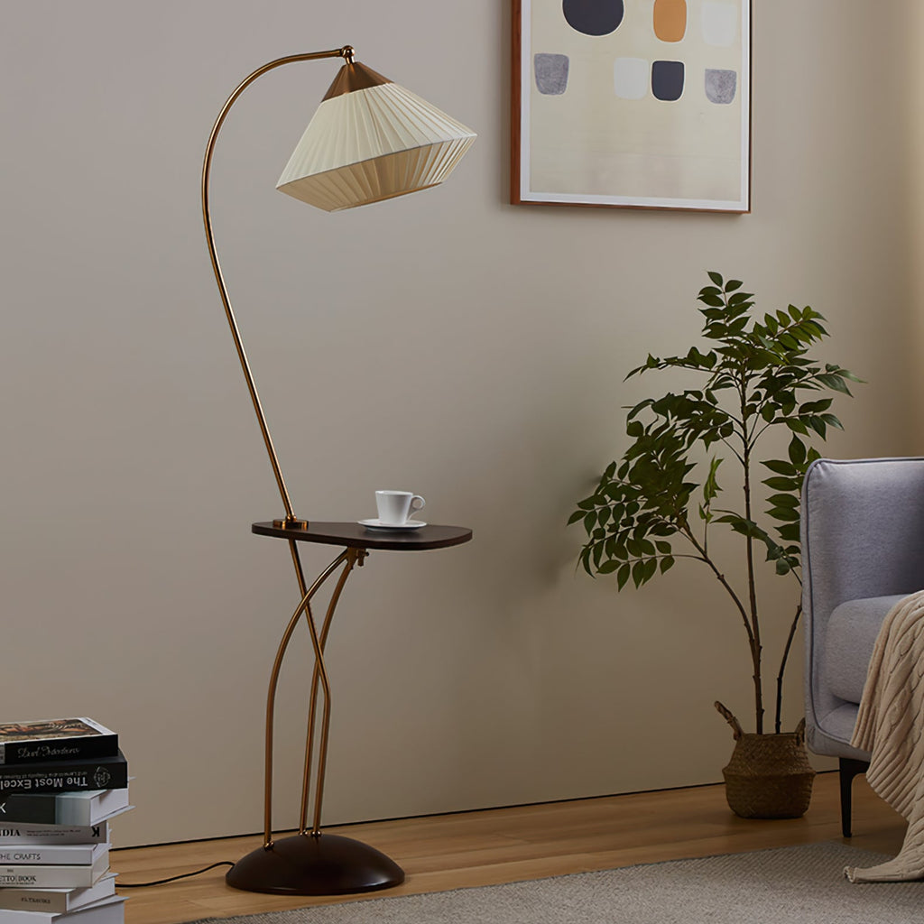 RAVENHURST TAPERED SHADE FLOOR LIGHT