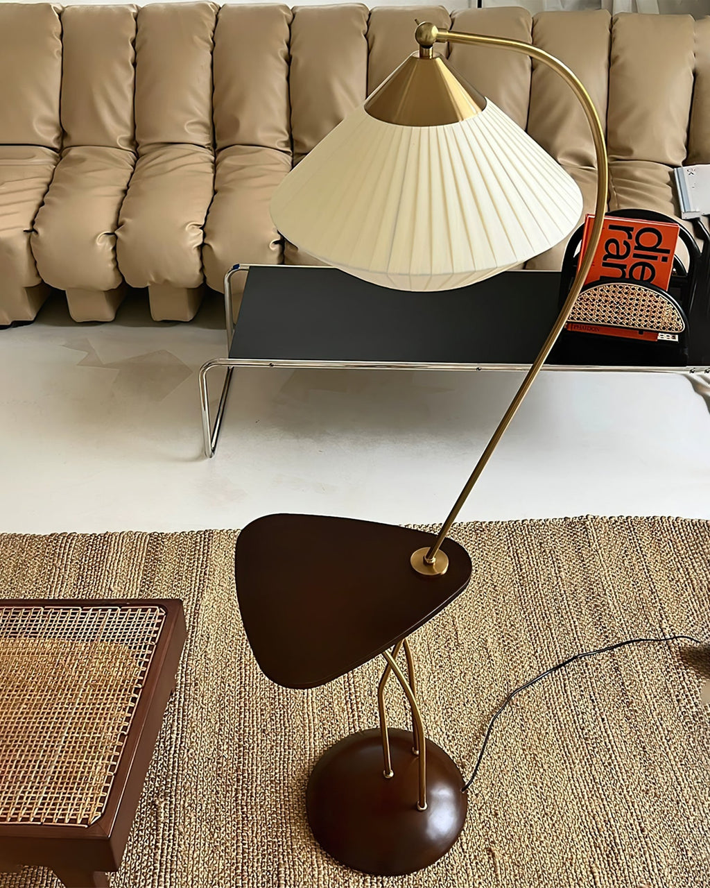 RAVENHURST TAPERED SHADE FLOOR LIGHT