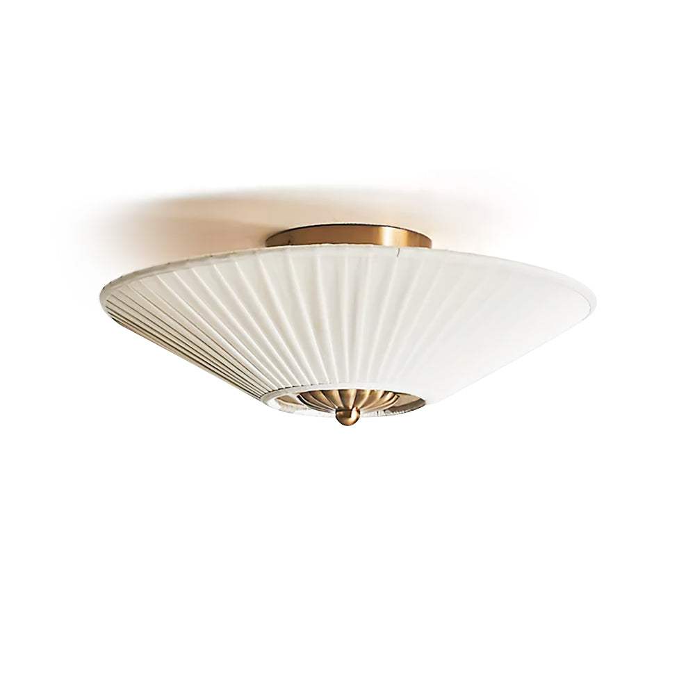 FENWICK PLEATED SILK CEILING LANTERN
