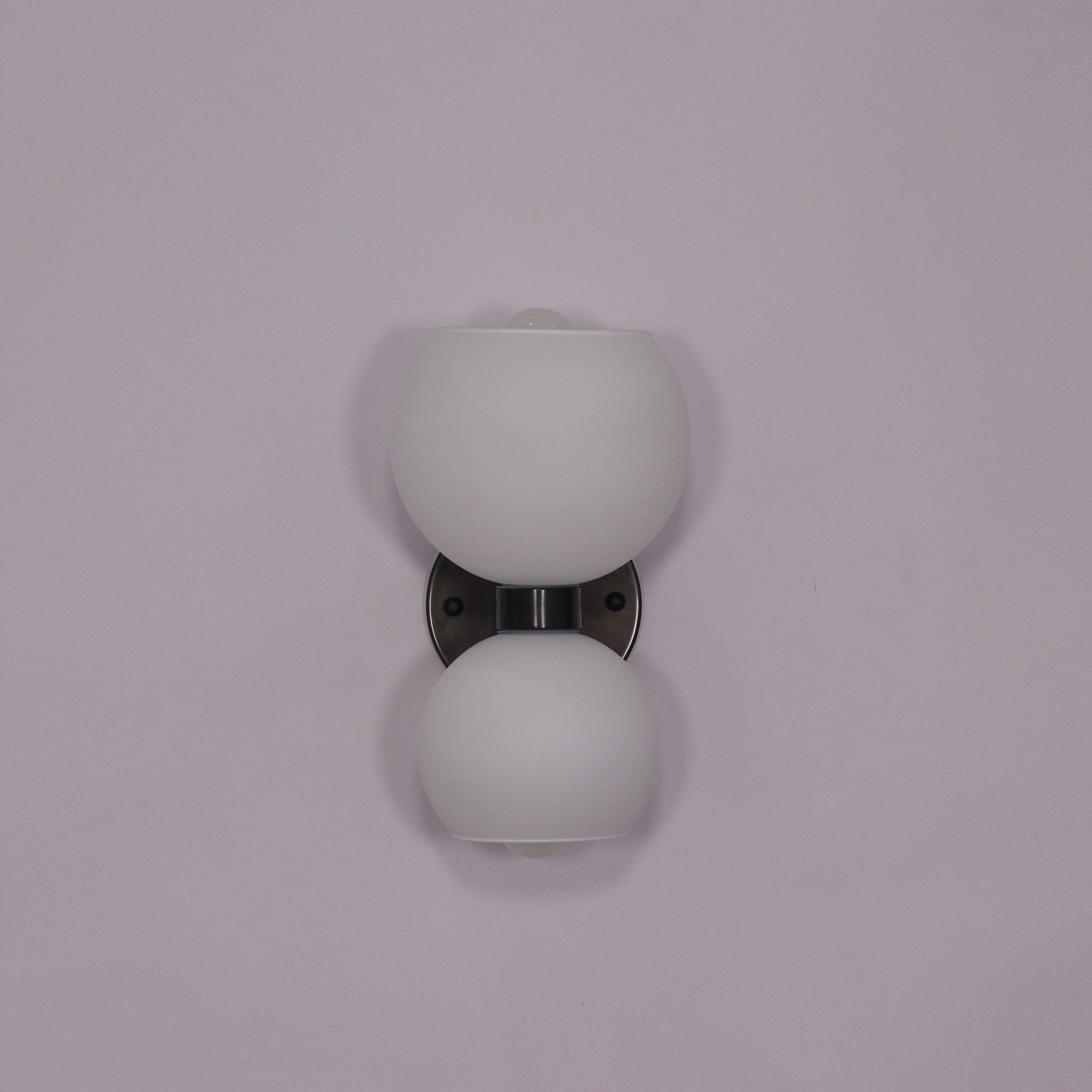 WINTHROP CIRCULAR IVORY GLASS BEDROOM SCONCE