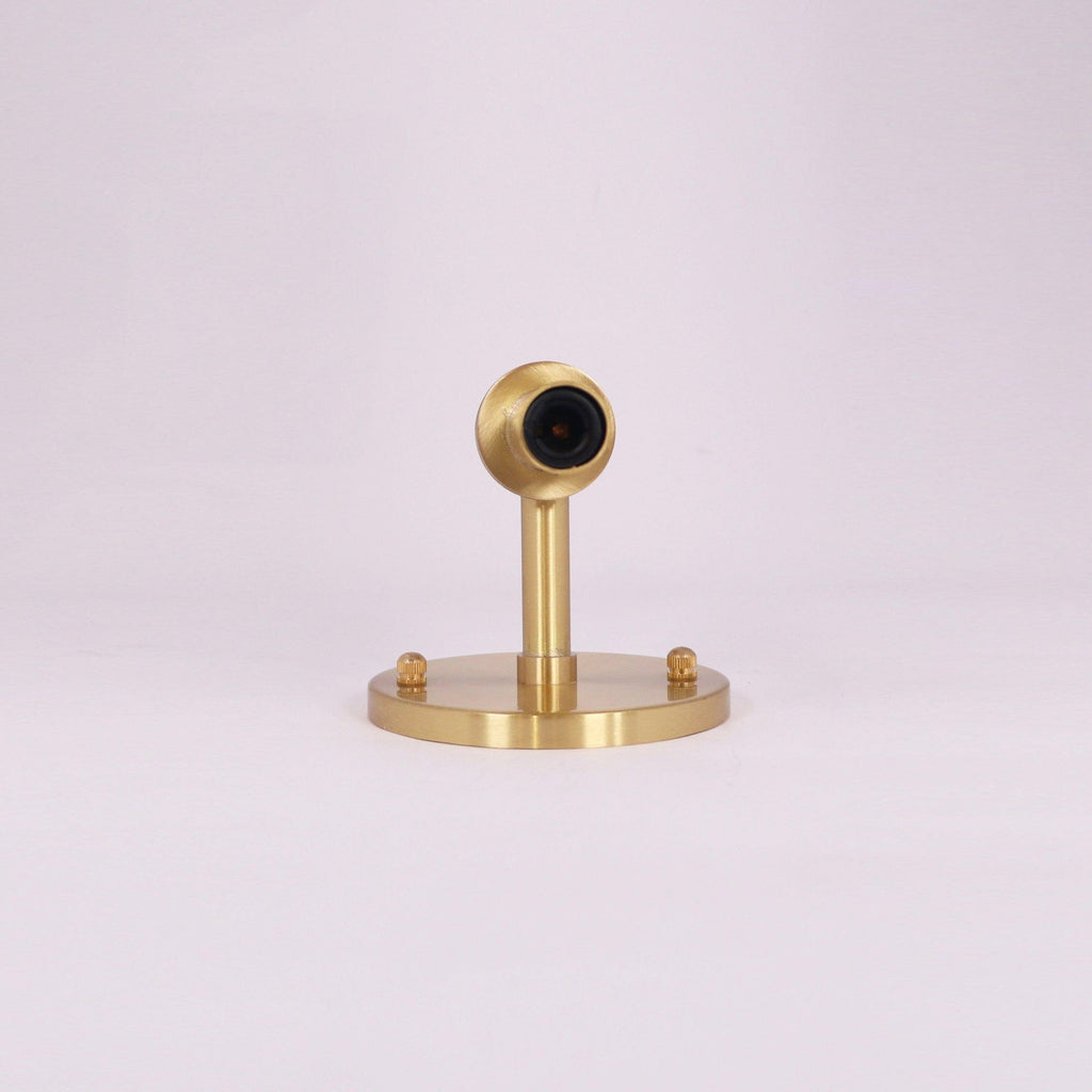 WINTHROP CIRCULAR IVORY GLASS BEDROOM SCONCE