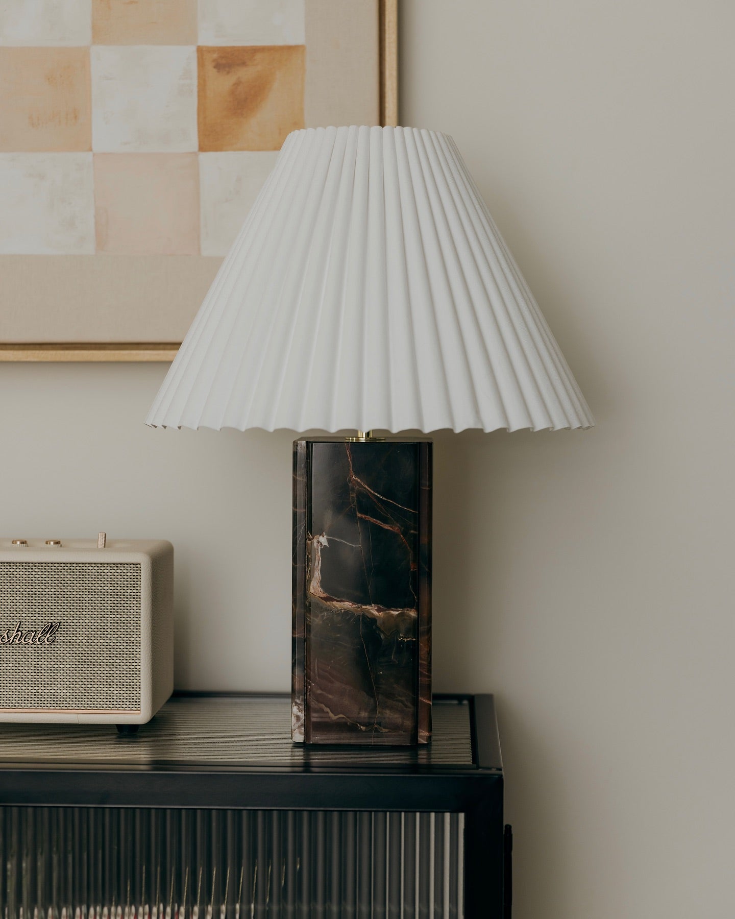 VERITY IVORY MARBLE ILLUMINATOR