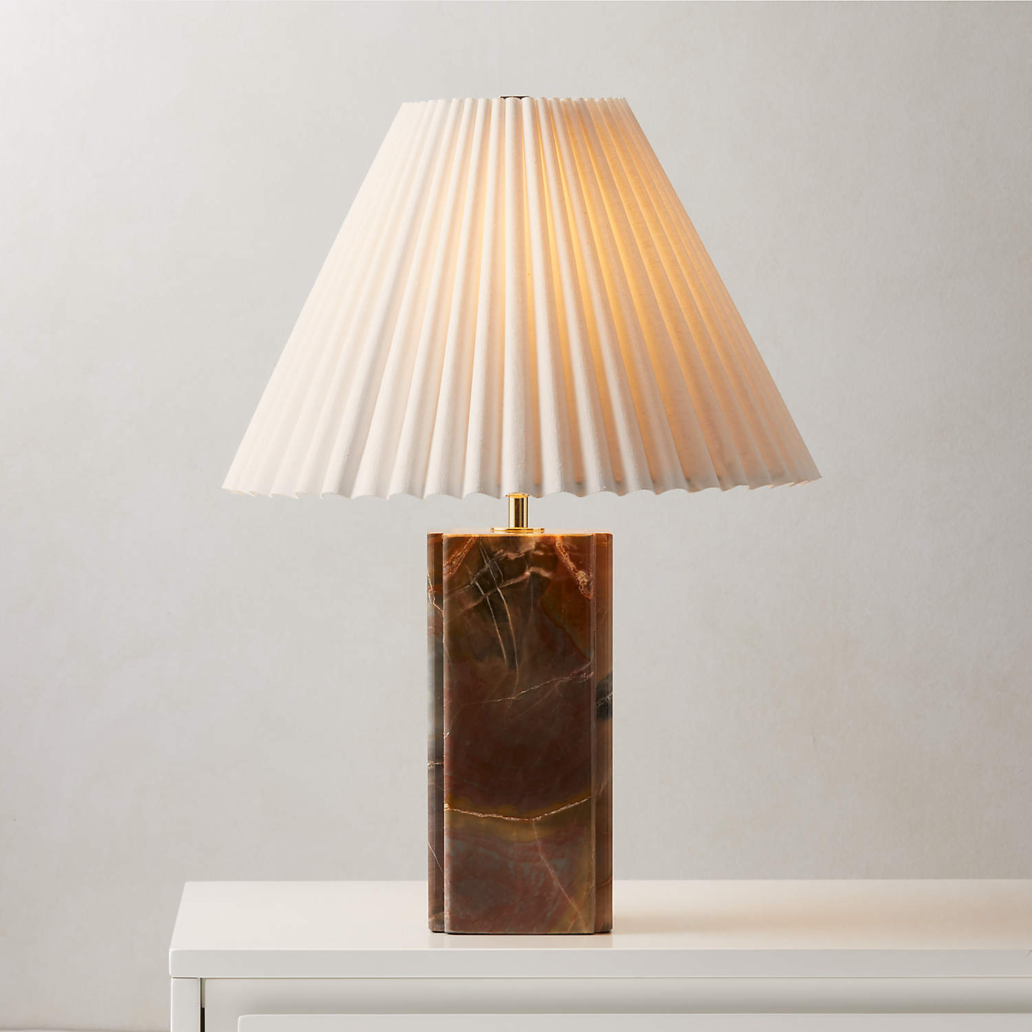 VERITY IVORY MARBLE ILLUMINATOR