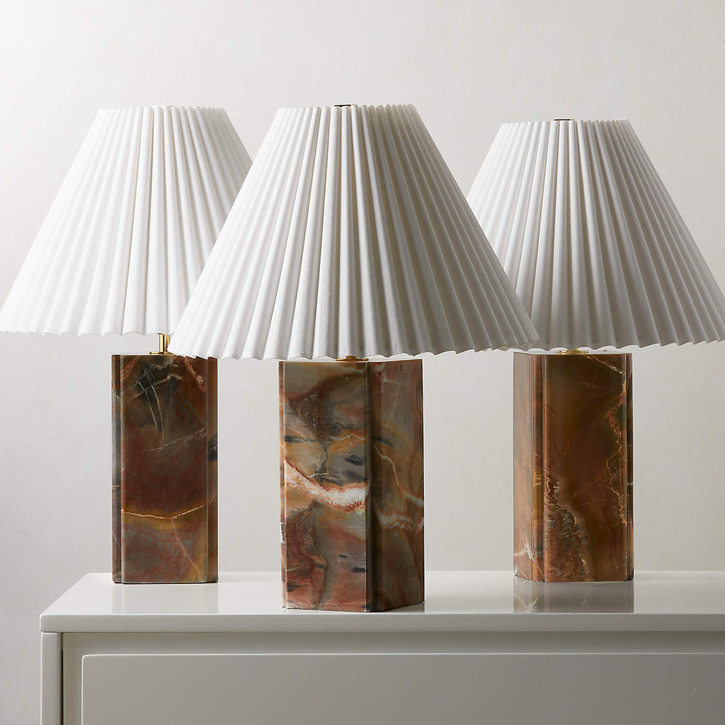 VERITY IVORY MARBLE ILLUMINATOR