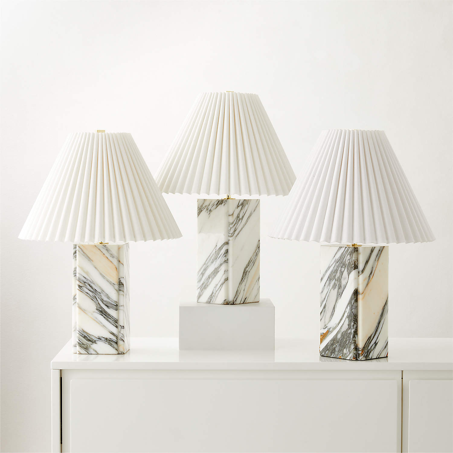 VERITY IVORY MARBLE ILLUMINATOR
