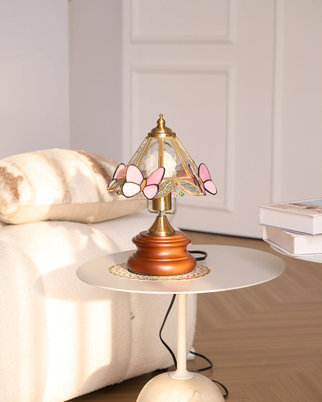FLORENCE GOSSAMER WING TABLE LANTERN