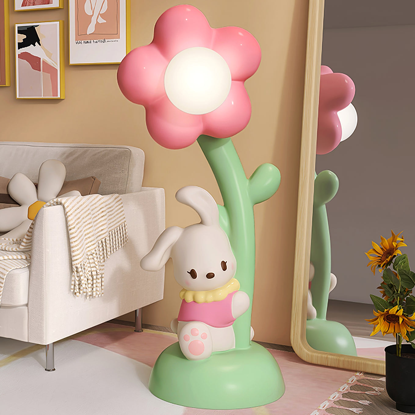 FLEUR DE LAPIN WHIMSICAL LAMP