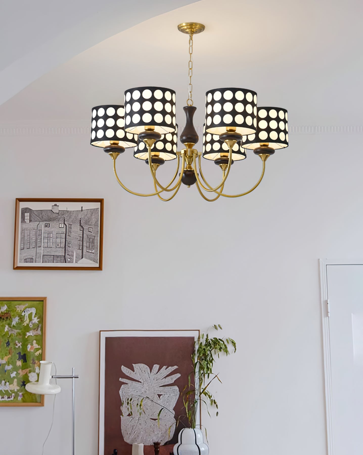 FREYA DOTS AND SPOTS CEILING LANTERN