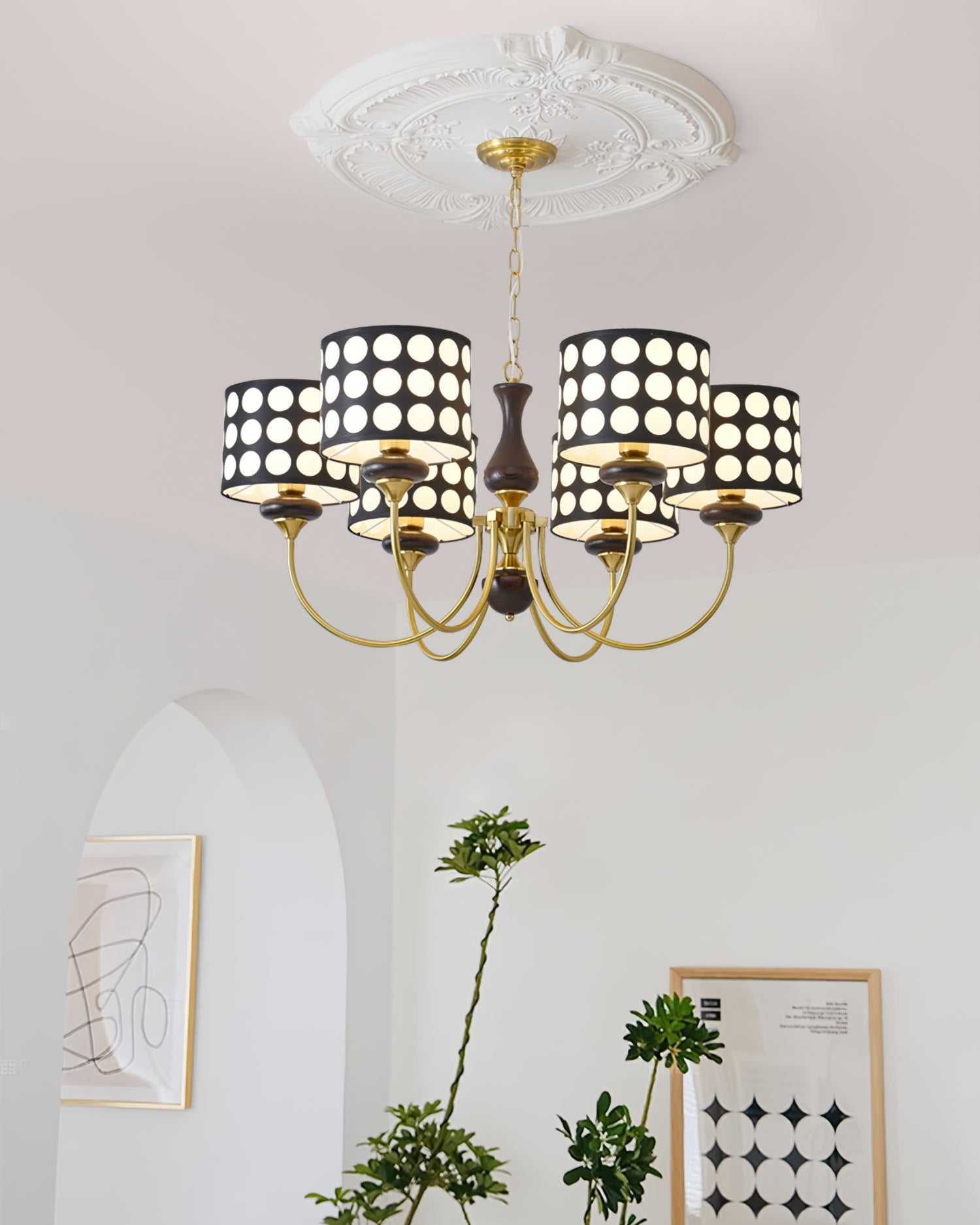 FREYA DOTS AND SPOTS CEILING LANTERN