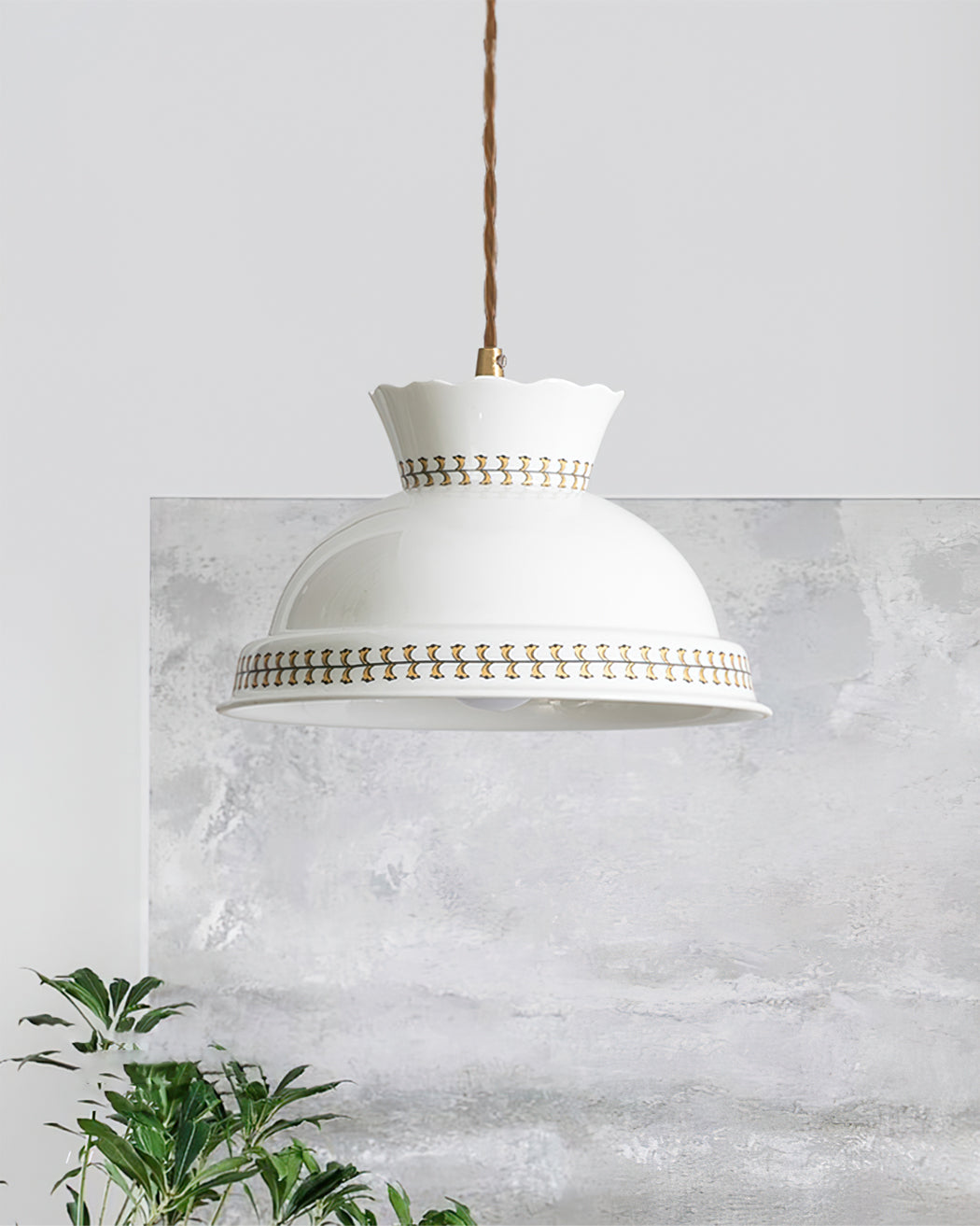 Winthrop Crystal Cascade Pendant