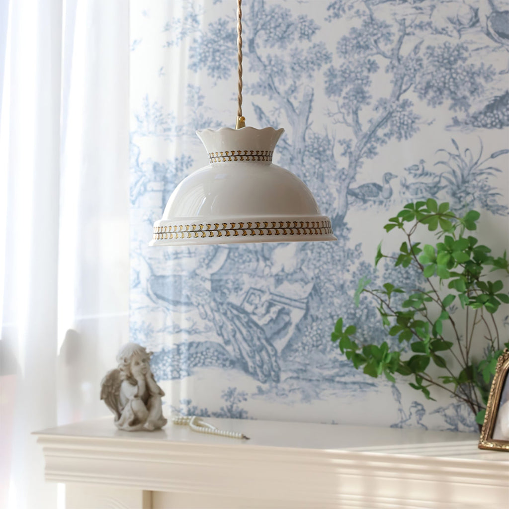 Winthrop Crystal Cascade Pendant