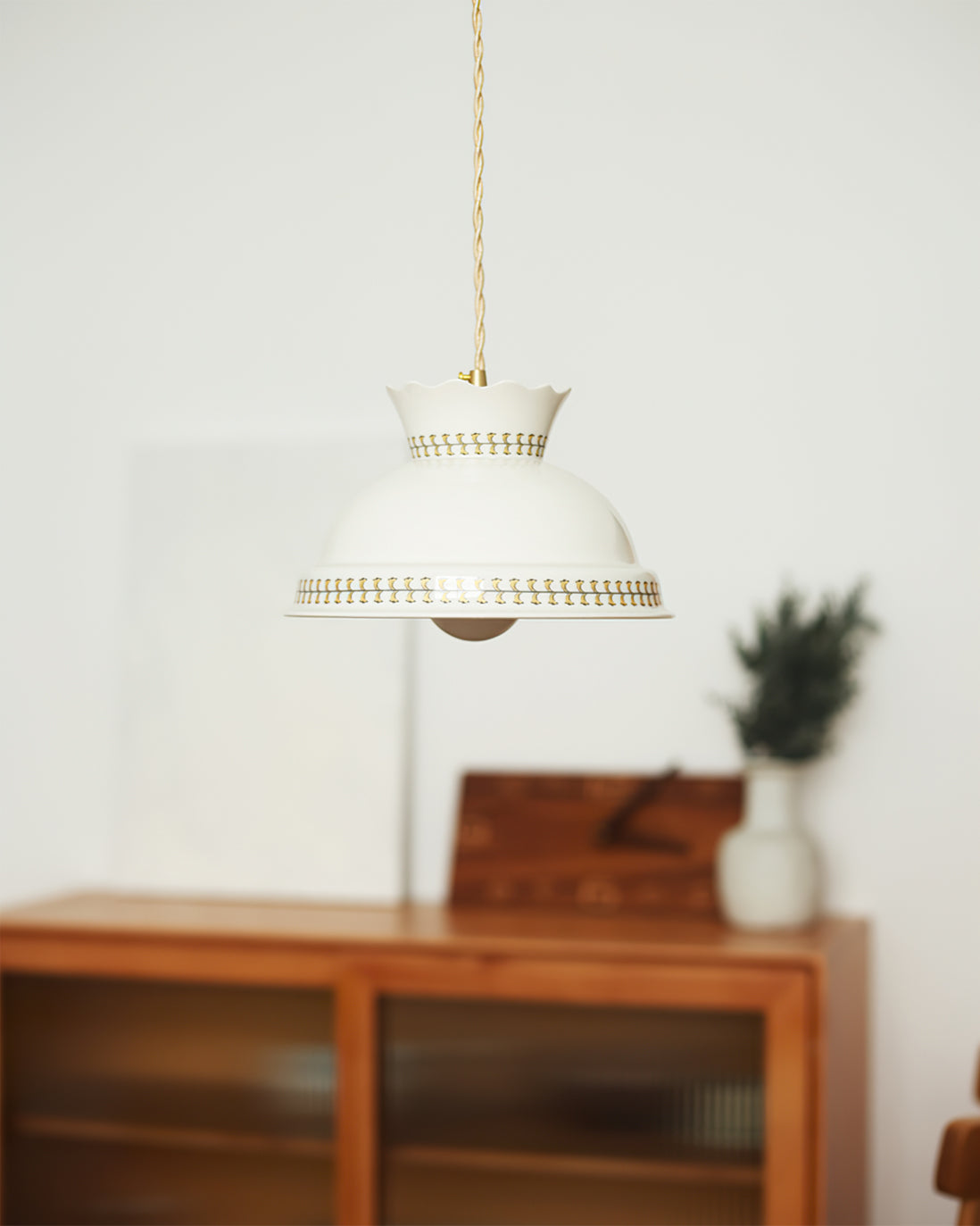 Winthrop Crystal Cascade Pendant