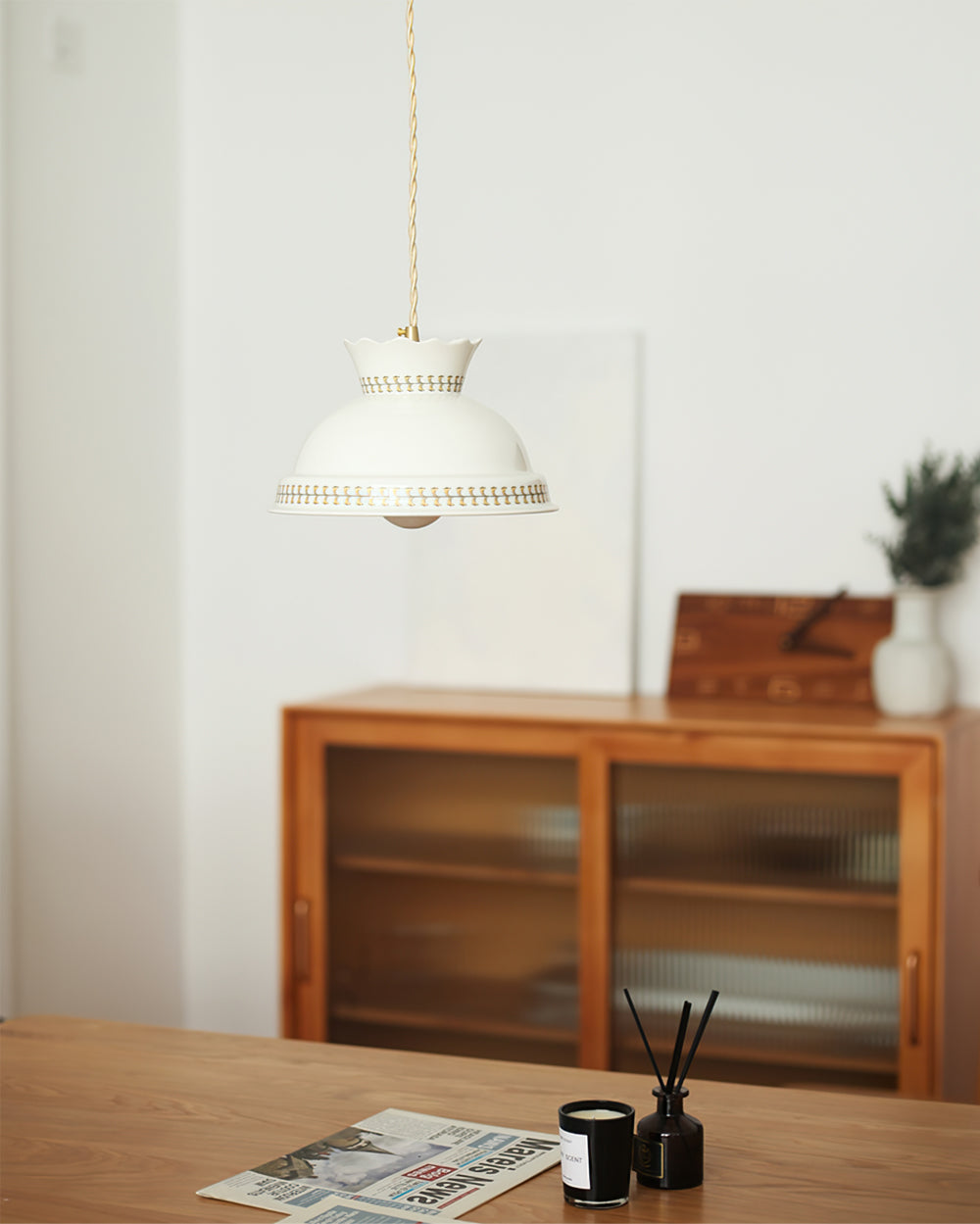 Winthrop Crystal Cascade Pendant