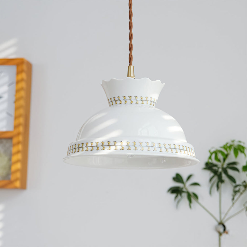 Winthrop Crystal Cascade Pendant