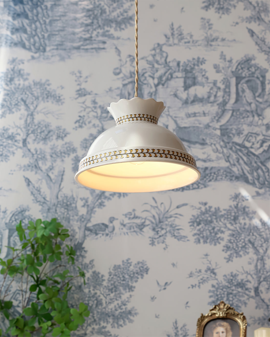 Winthrop Crystal Cascade Pendant
