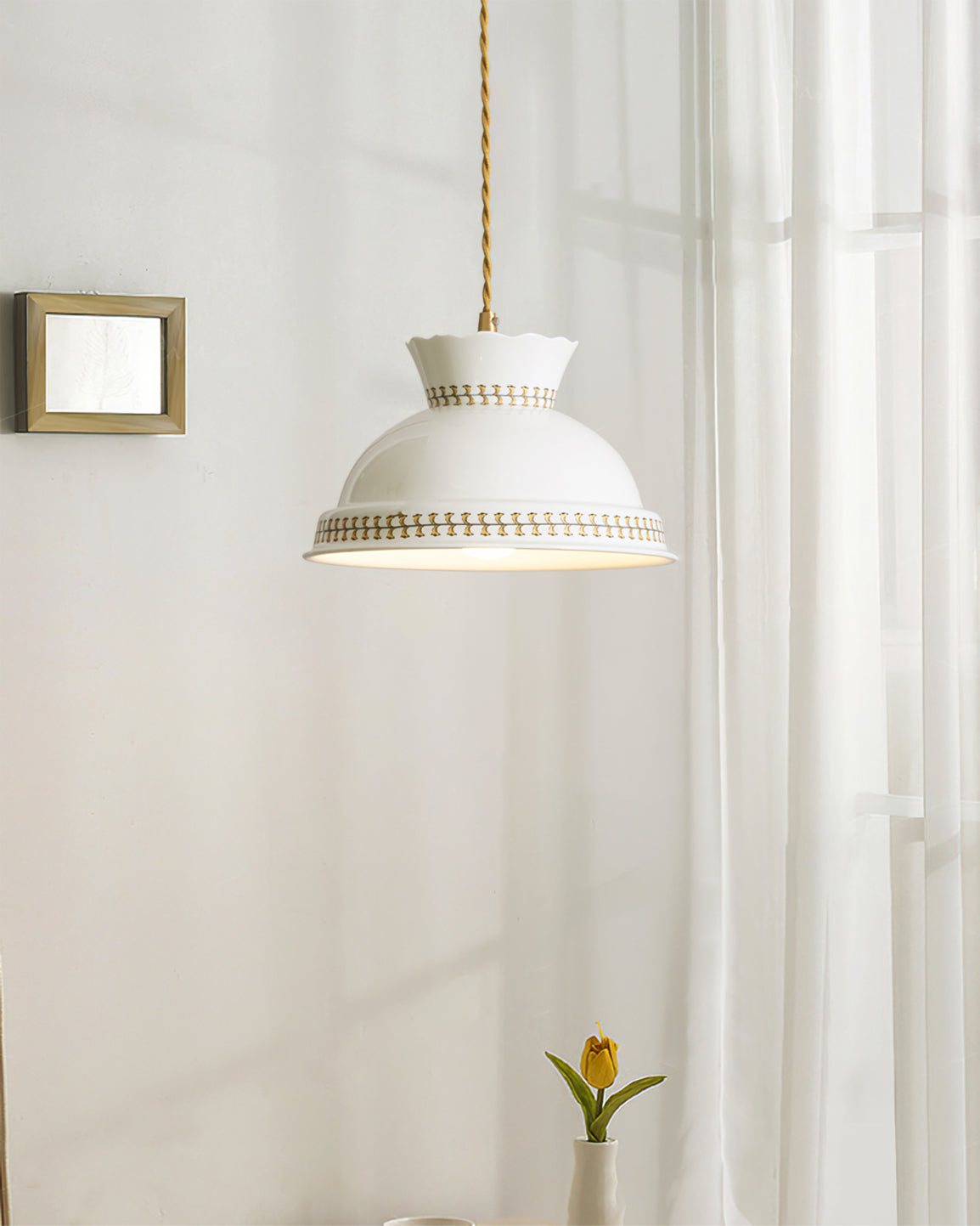 Winthrop Crystal Cascade Pendant