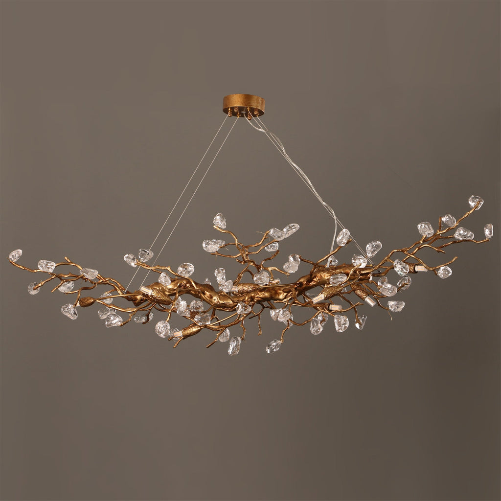 VIOLETTE FLORAL BRANCH CEILING LANTERN