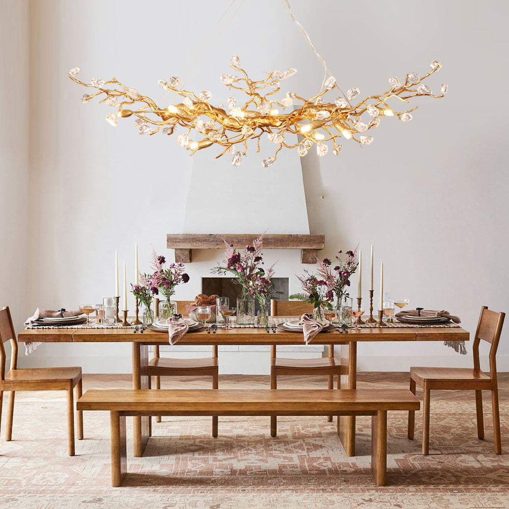 VIOLETTE FLORAL BRANCH CEILING LANTERN